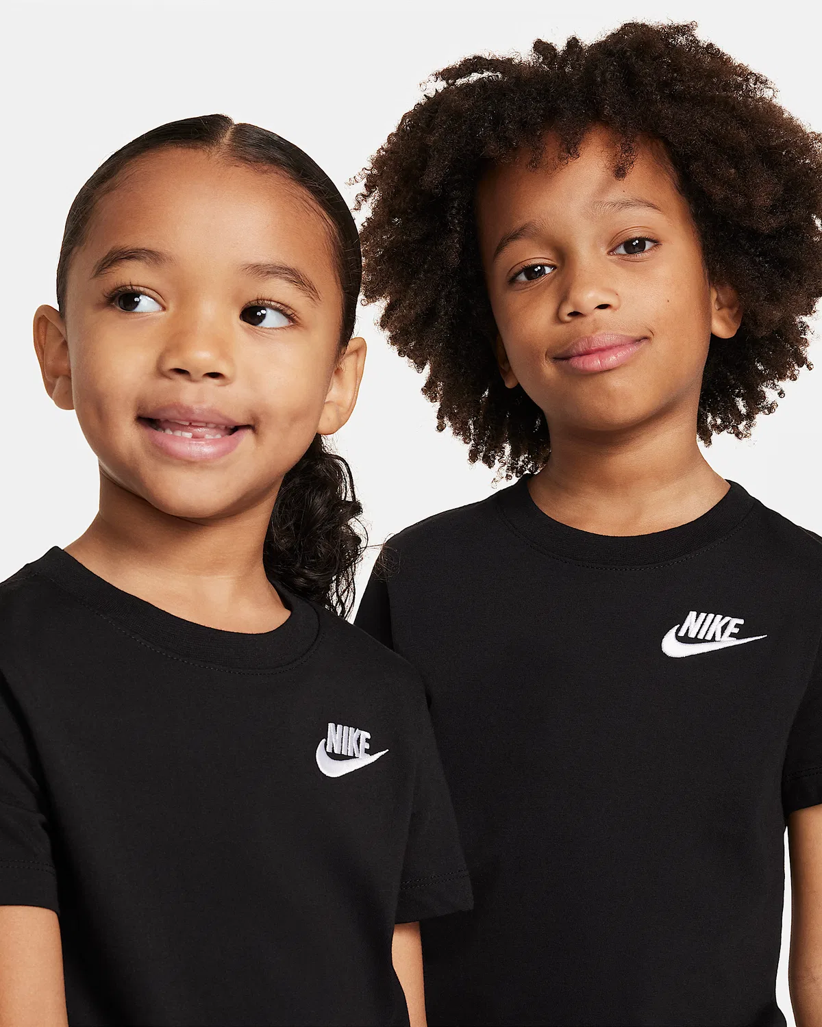 Детский набор из шорт и топа Nike Club, Black — фото 4