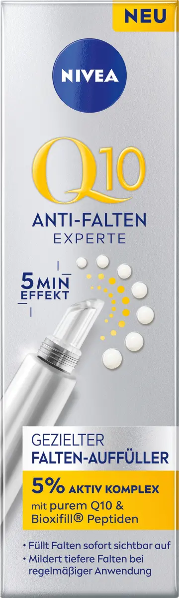 Сыворотка Nivea — Anti Wrinkle Expert Q10 направленный заполнитель морщин, 150 мл — фото 3