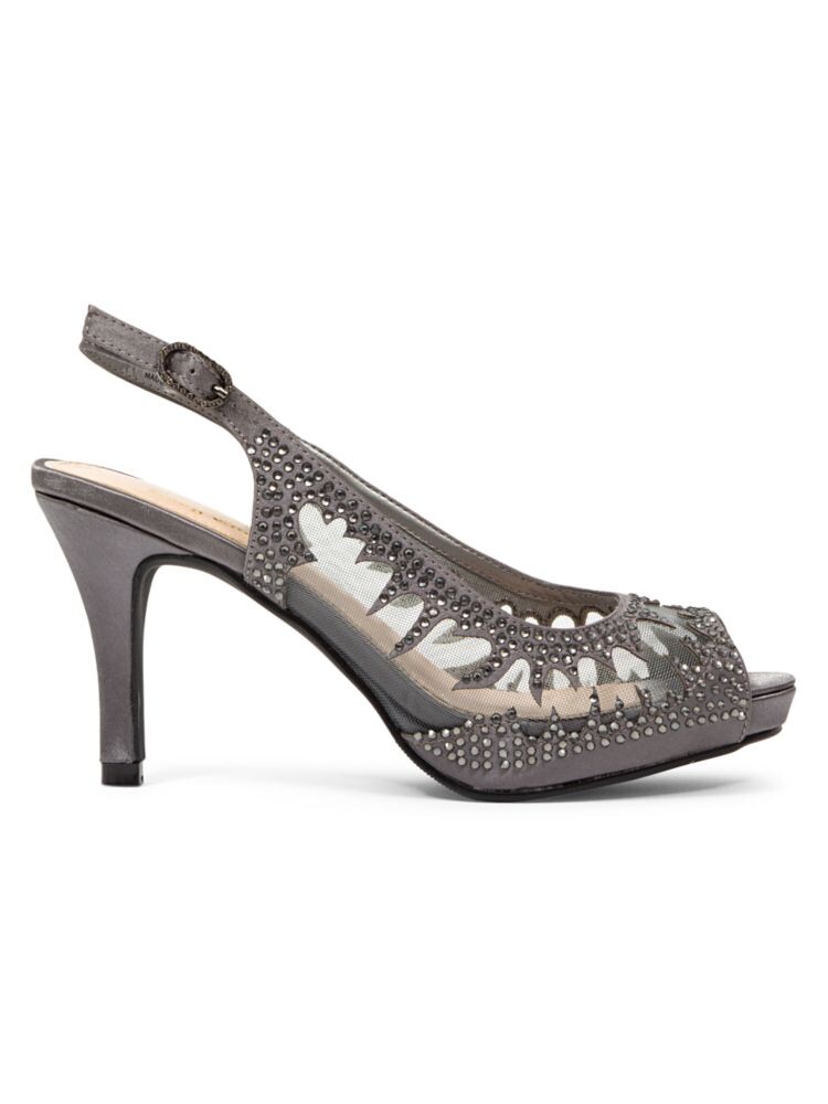 

Сандалии Spicy с открытым носком и заклепками Lady Couture, цвет Pewter
