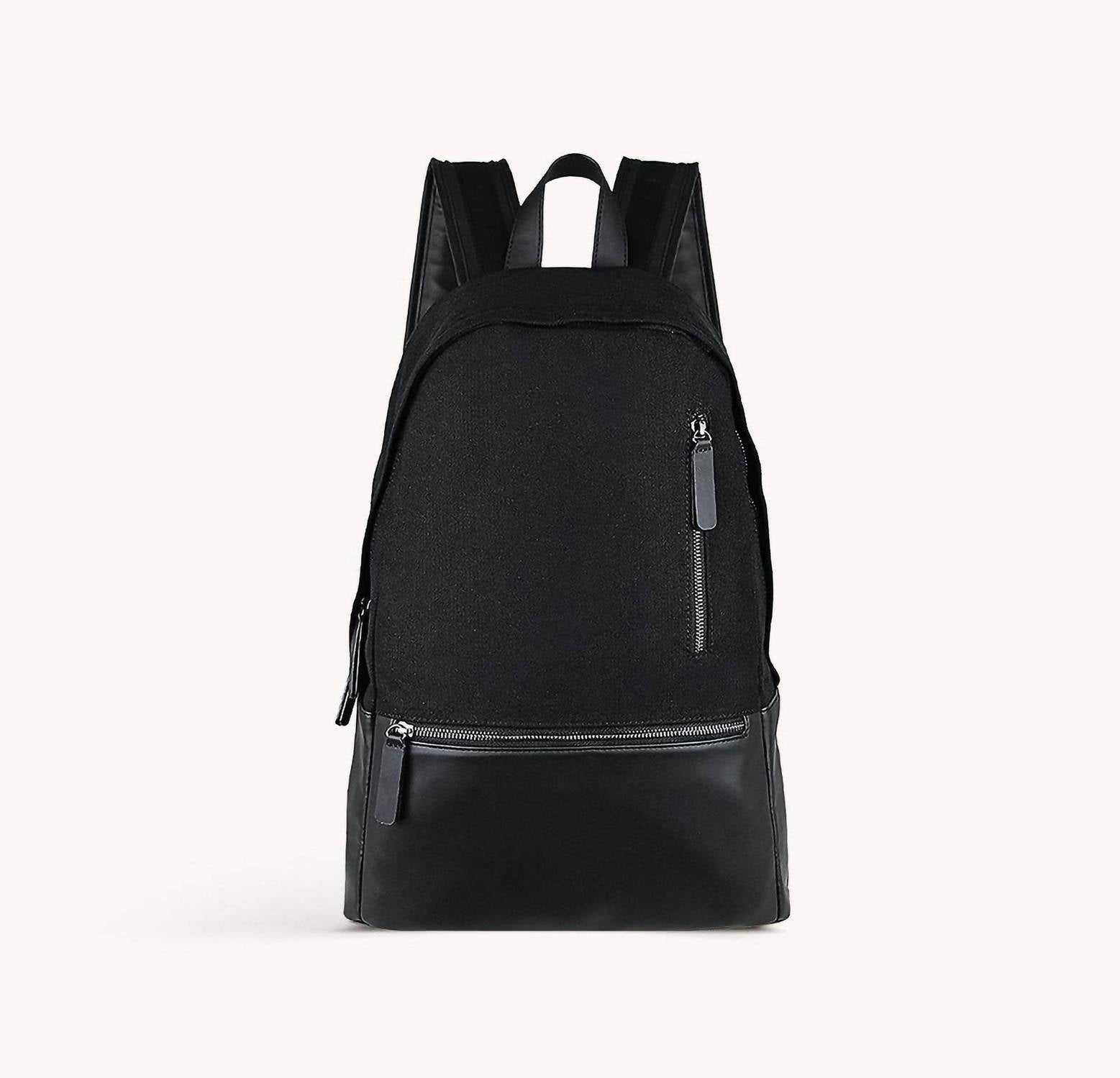 

Рюкзак Essential Jet Cotton Vegan Leather черного цвета Gry Mattr
