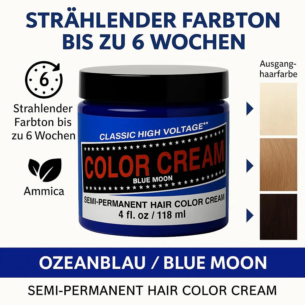 Крем-краска для волос DK-MZ Ocean Blue, 3 x 118 мл Generisch — фото 3