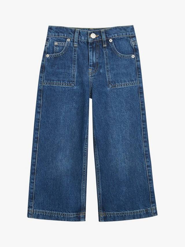 

Детские джинсы с широкими штанинами Whistles, Blue