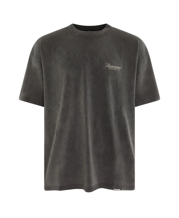 

Футболка с надписью "Владельцы" Represent, серый