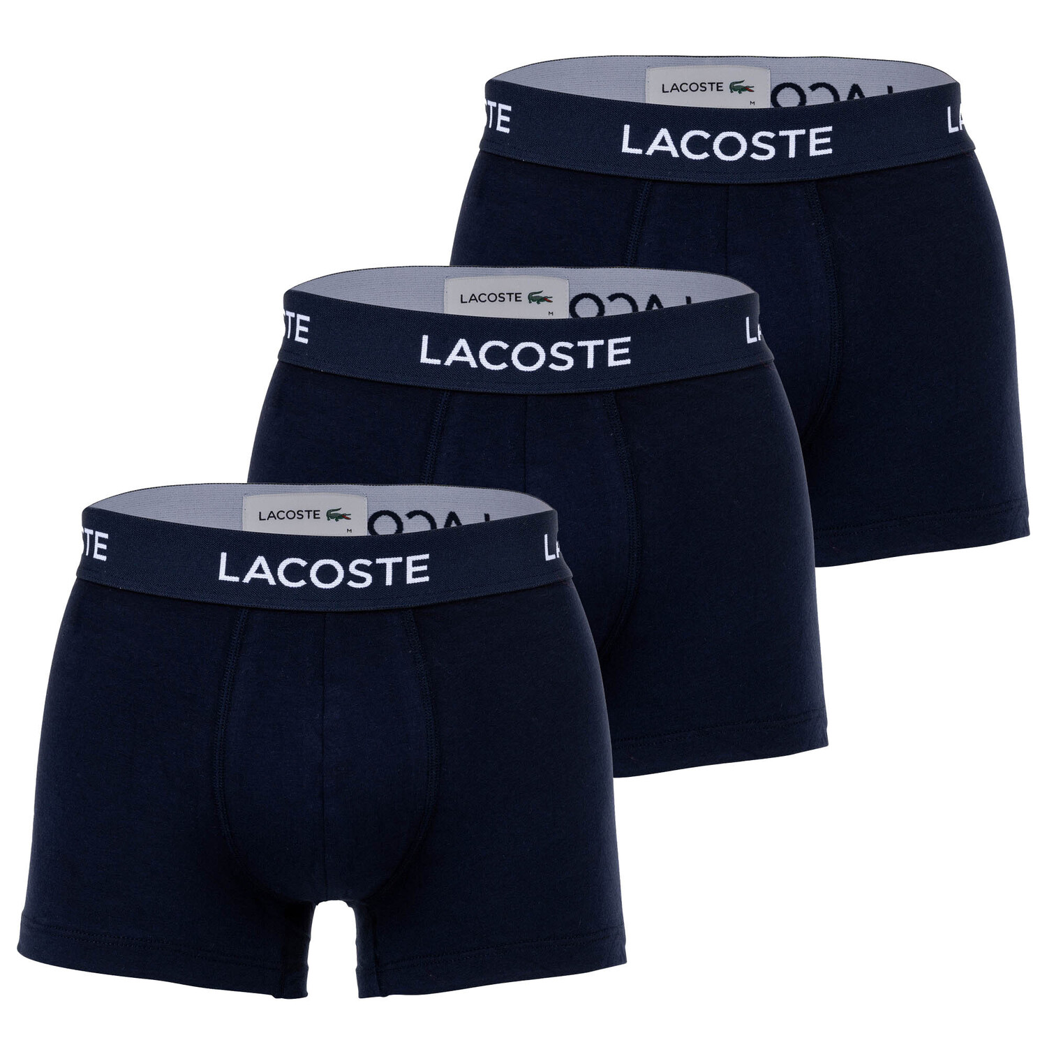 

Боксеры Lacoste Boxershort 3 шт, темно-синий
