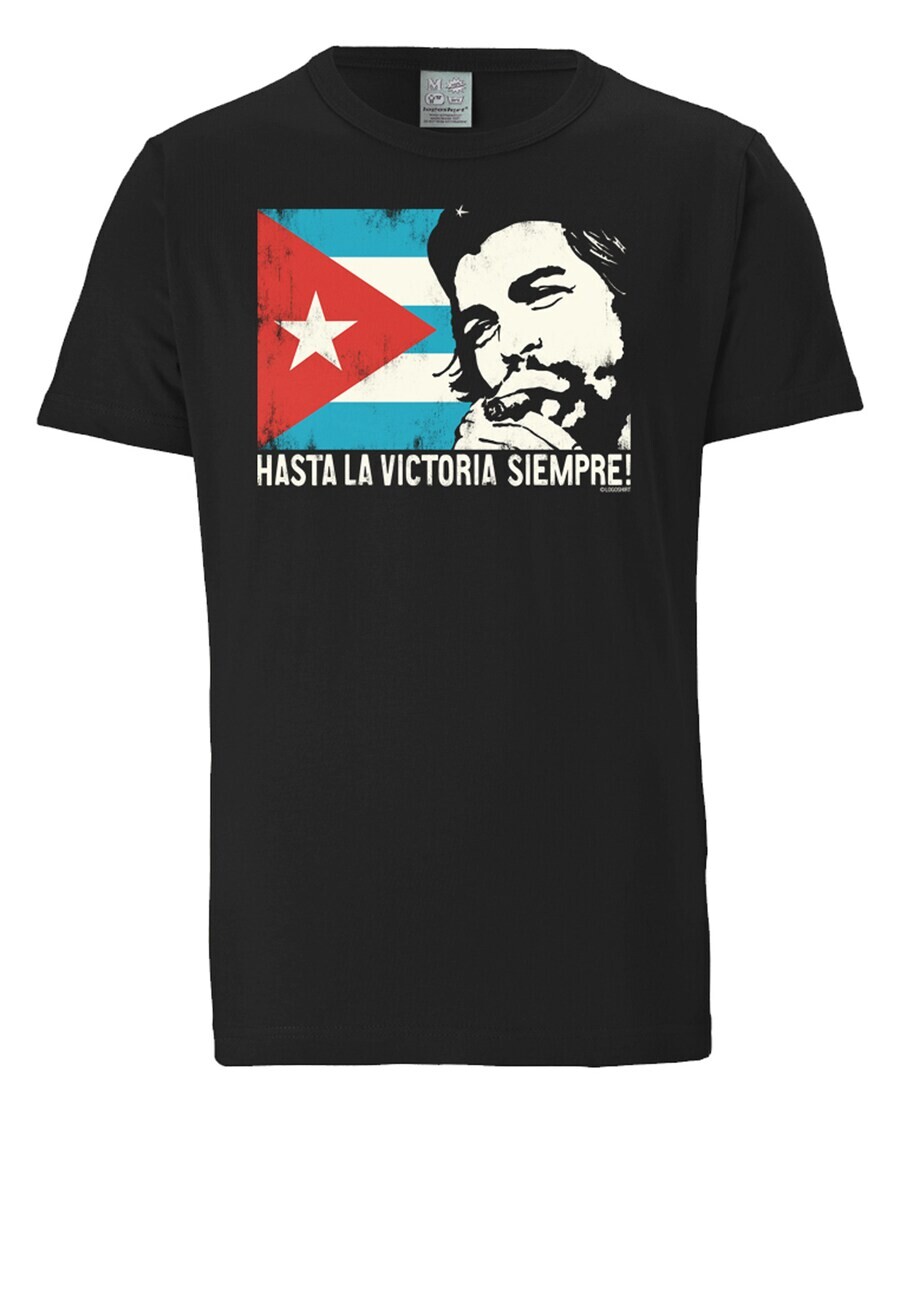 

Футболка LOGOSHIRT Shirt Che Guevara - Cuban Flag, черный
