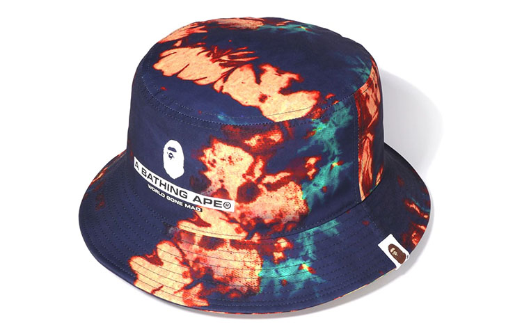 

Bape Тай-дай Бакет-Хат A BATHING APE, Морской Синий