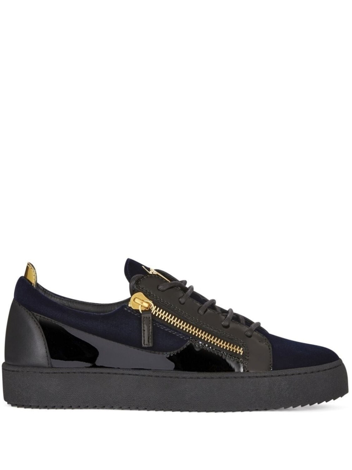 

Giuseppe Zanotti кроссовки Frankie на молнии, синий
