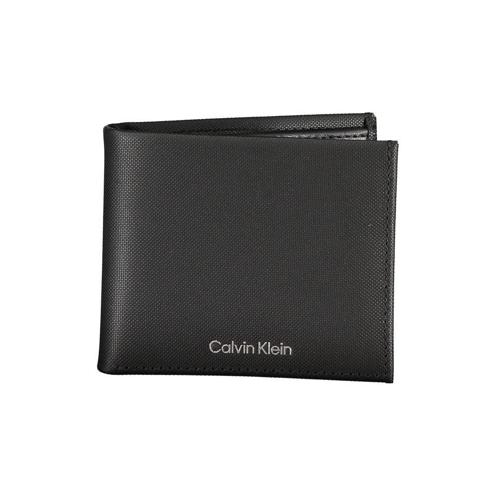 

Кожаный мужской кошелек Calvin Klein, черный