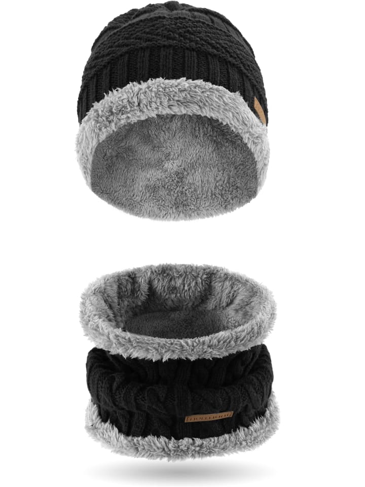 

Шапка normani, черный/серый