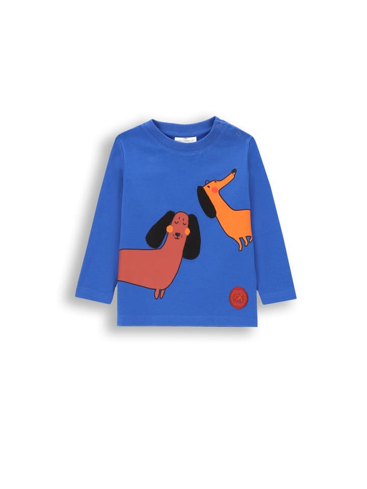 

Футболка с длинными рукавами кобальтово-синего цвета Coccodrillo