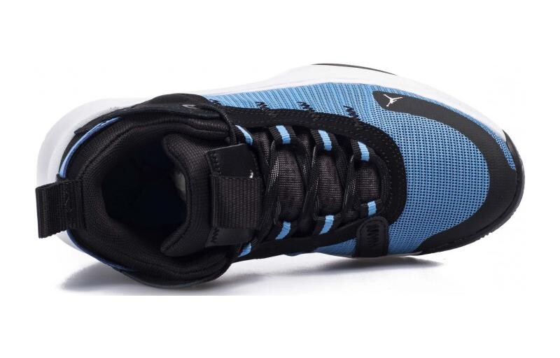 Баскетбольные кроссовки Jumpman 2020 GS Mid-top Blue/Black Jordan, синий — фото 3