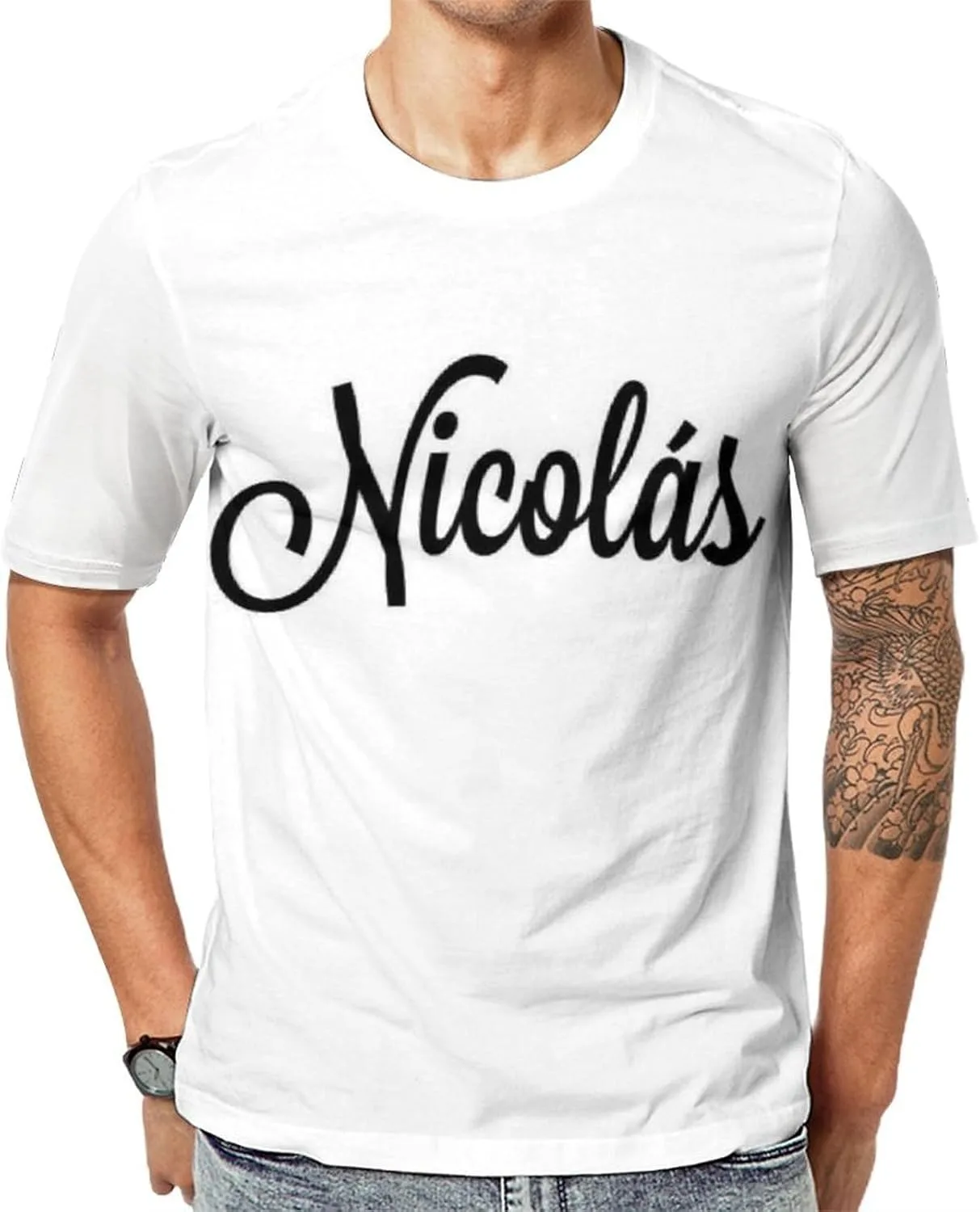 

Футболка Nicolas Maduro мужская с коротким рукавом Wzsxbfsn