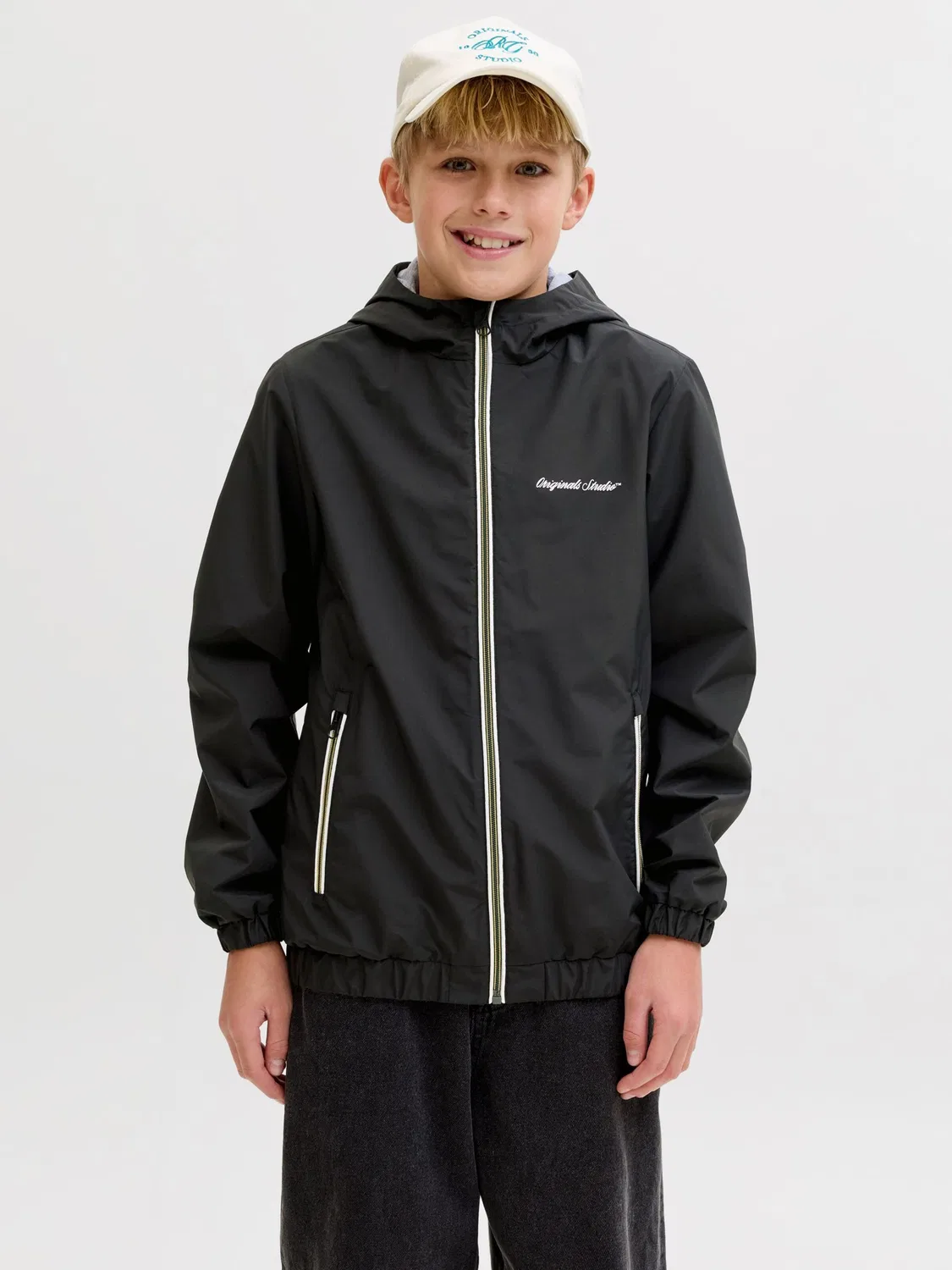 Куртка межсезонья Jack & Jones Junior, Black — фото 2