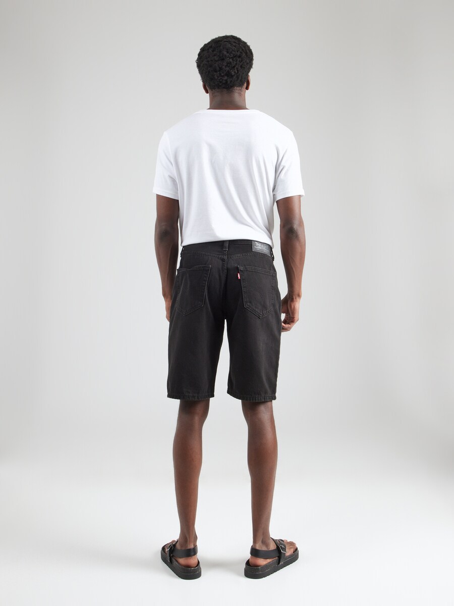 Джинсы свободного кроя LEVIS ┬о 469тДв Loose Shorts, Black denim — фото 4