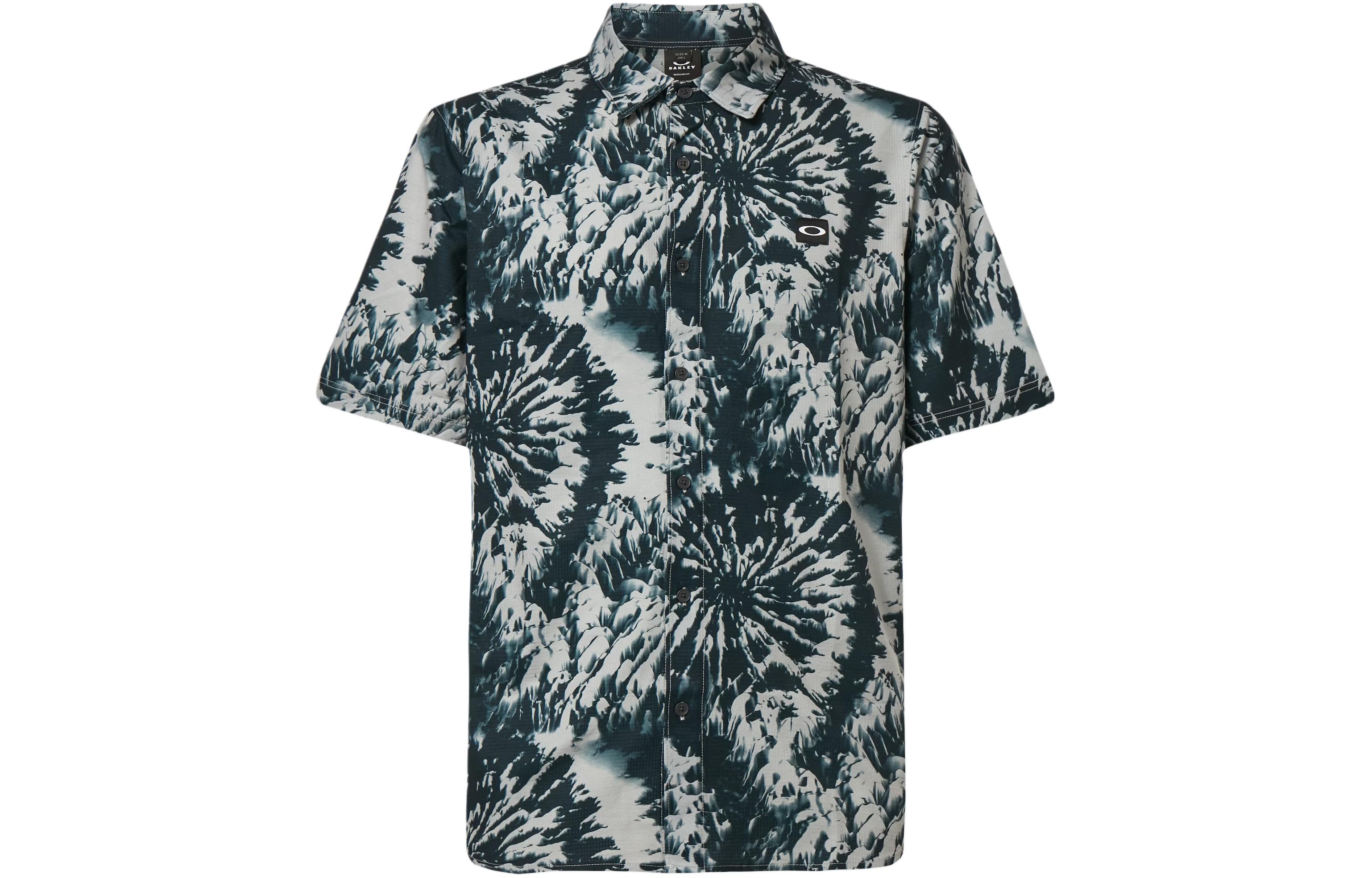 

Oakley Рубашка мужская черная Mountain Tie Dye