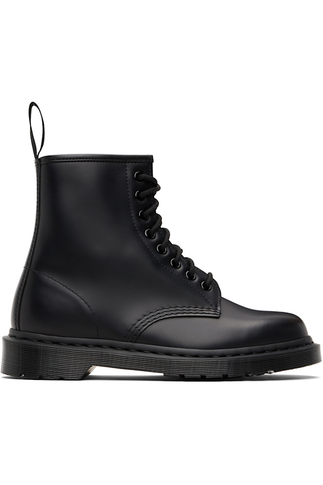 

1460 гладкие кожаные ботинки на шнуровке Dr. Martens, черный