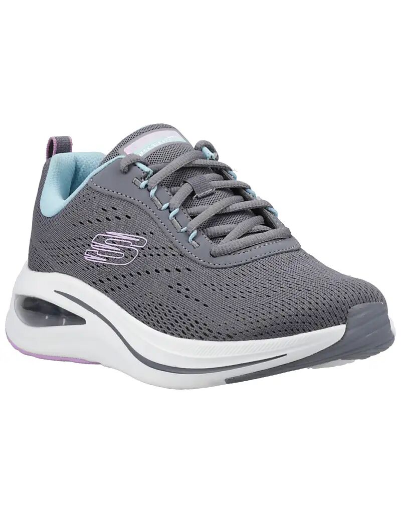 Skechers Skech-air meta - Кроссовки Air Out в цвете «уголь» — фото 3