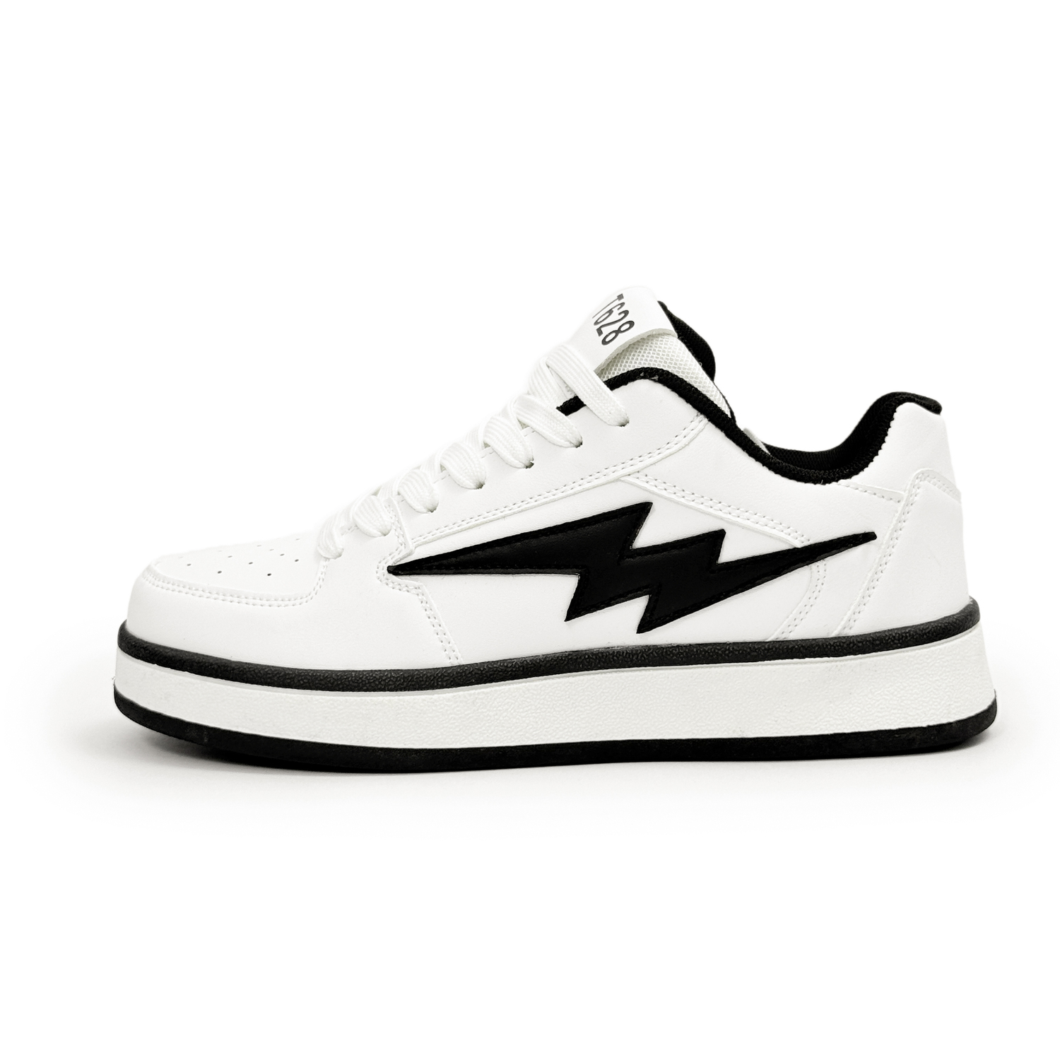 

Puffy Shoes Slip Resistant Cushioning Abrasion Resistant Low top Skateboard Shoes Unisex BAOZAOGONGYANG, junp-2509 белый черный