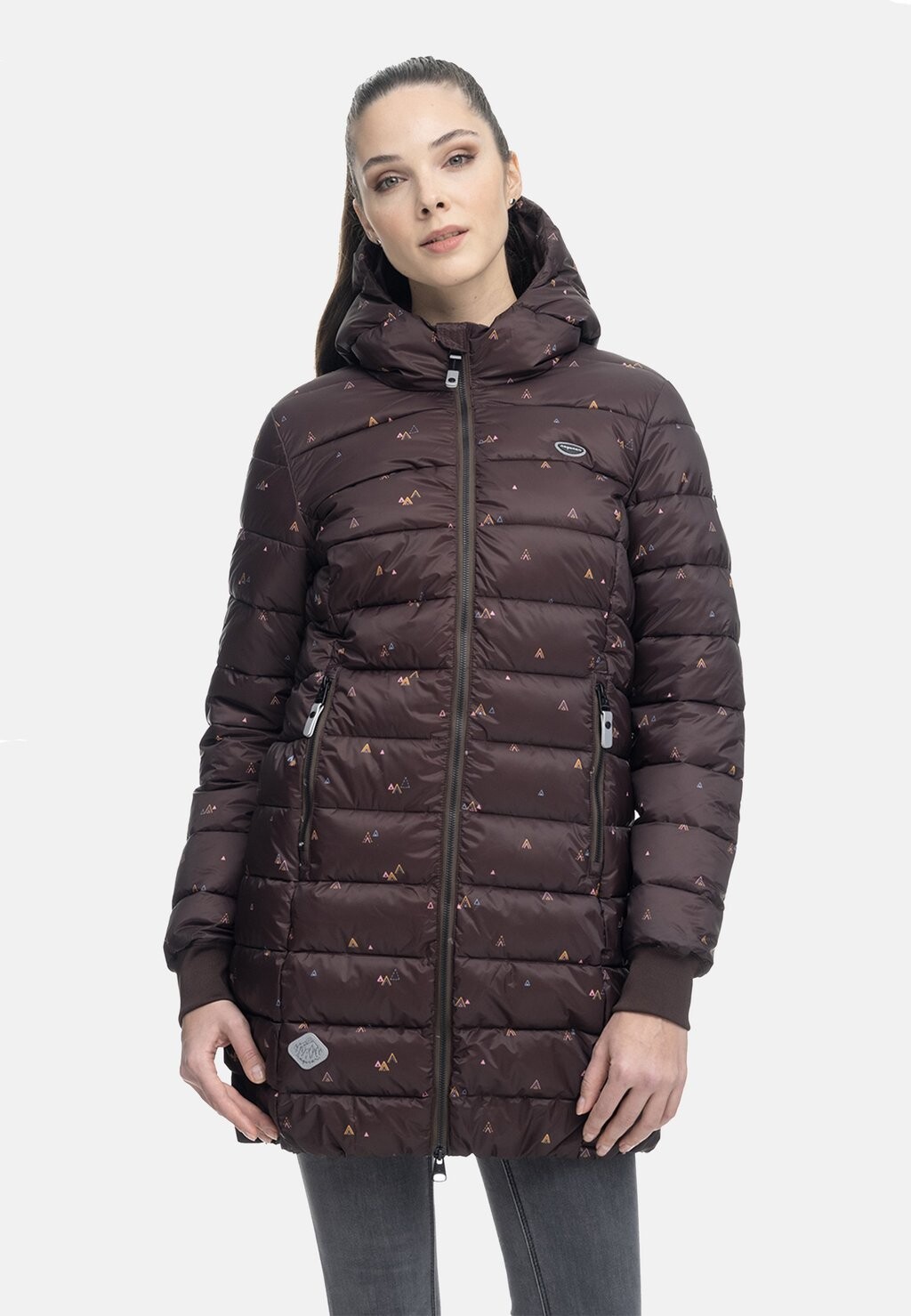 

Куртка Ragwear ТИАСА ЛОНГ, цвет dark choco