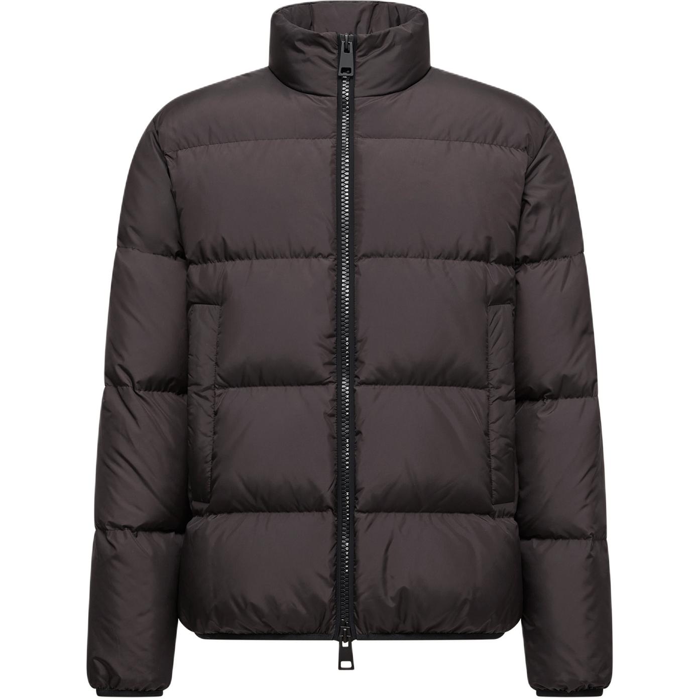 

Moncler Куртка с логотипом на нашивке, Brown