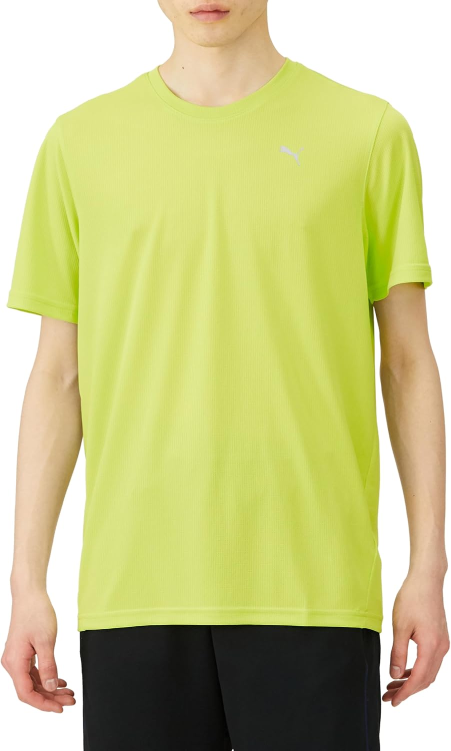 

Мужская спортивная футболка PUMA TAD ESSENTIALS с логотипом на левой стороне груди