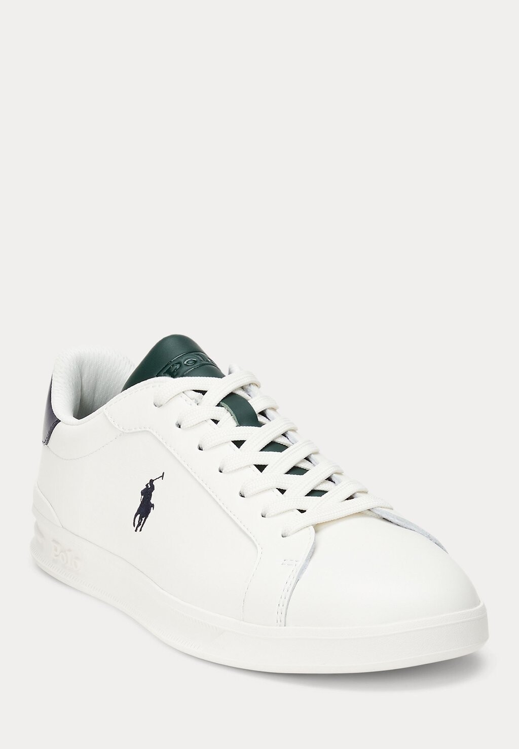 

Кроссовки на шнуровке HERITAGE COURT II LEATHER SNEAKER Ralph Lauren, белый