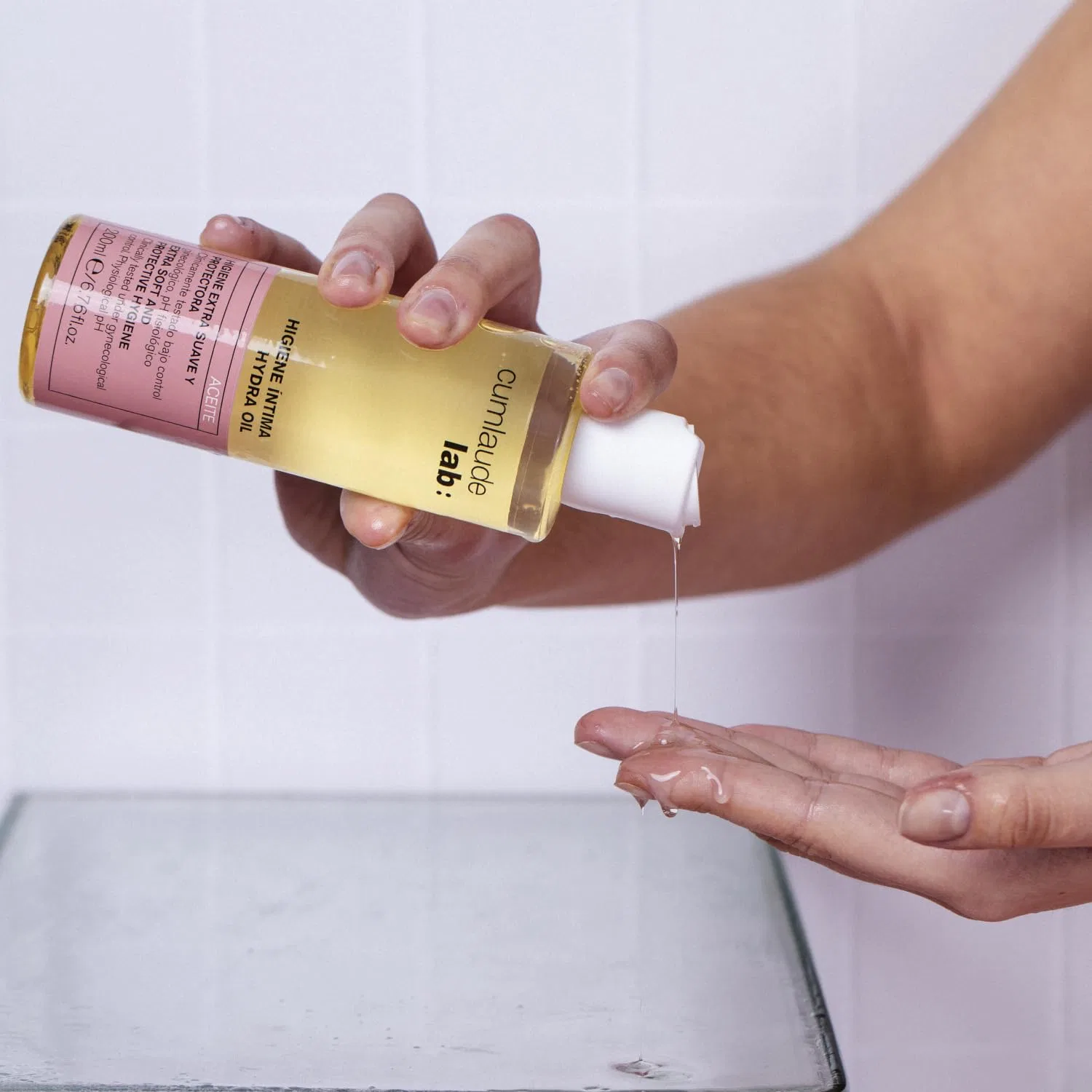 Масло для интимной гигиены «Hydra Oil Intimate Hygiene» от Cumlaude Lab, 200 мл Cumlaude — фото 3