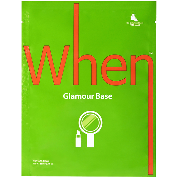 

Корейская разглаживающая и укрепляющая маска для лица, 23 мл When Glamour base