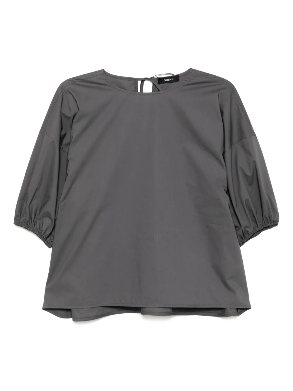 

Топ с объемными рукавами Goen.J, серый