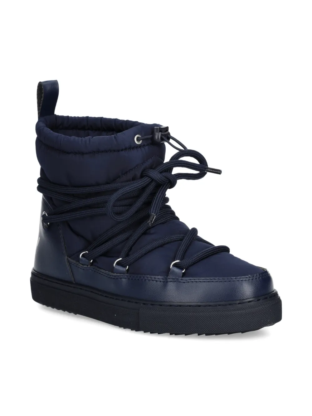

Ботинки на шнуровке с утеплённой отделкой Inuikii, синий