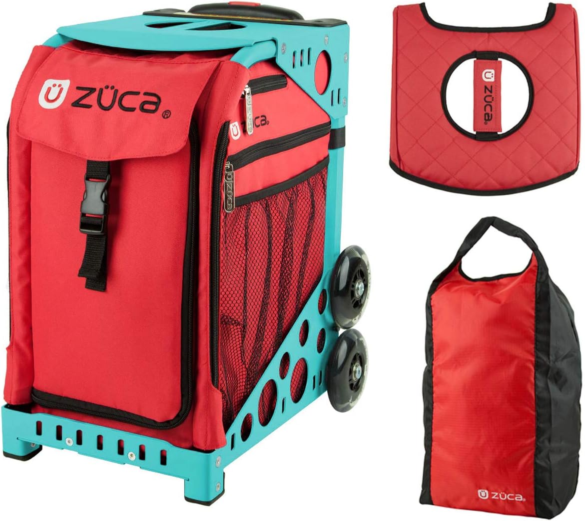 

Спортивная сумка Zuca - Chili с вещами и чехлом на сиденье (бирюзовая рама), Зеленый, Спортивная сумка Zuca - Chili с вещами и чехлом на сиденье (бирюзовая рама)