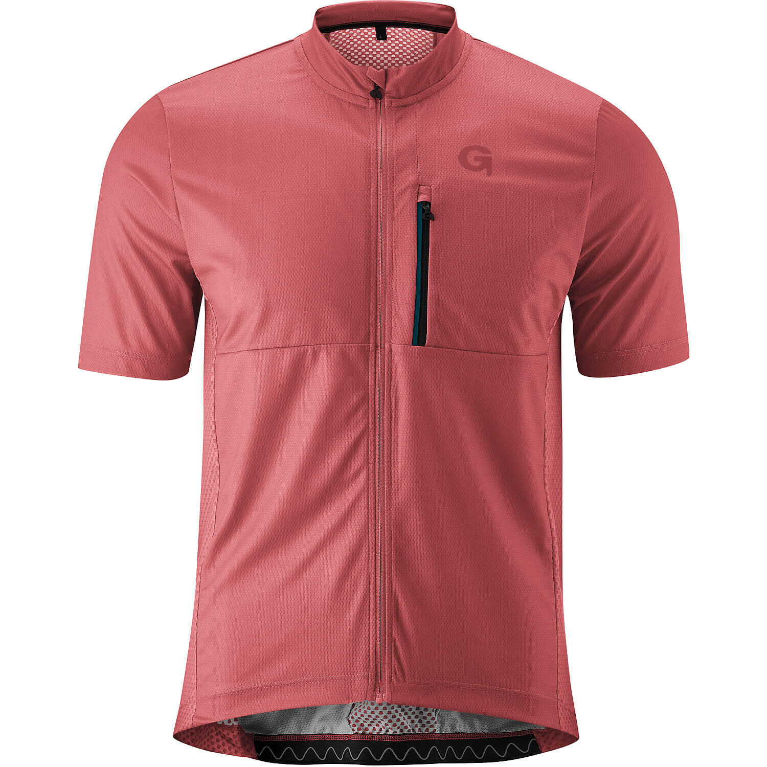 

Рубашка Gonso Bikeshirt 1/2 FZ Ledro, цвет Beere