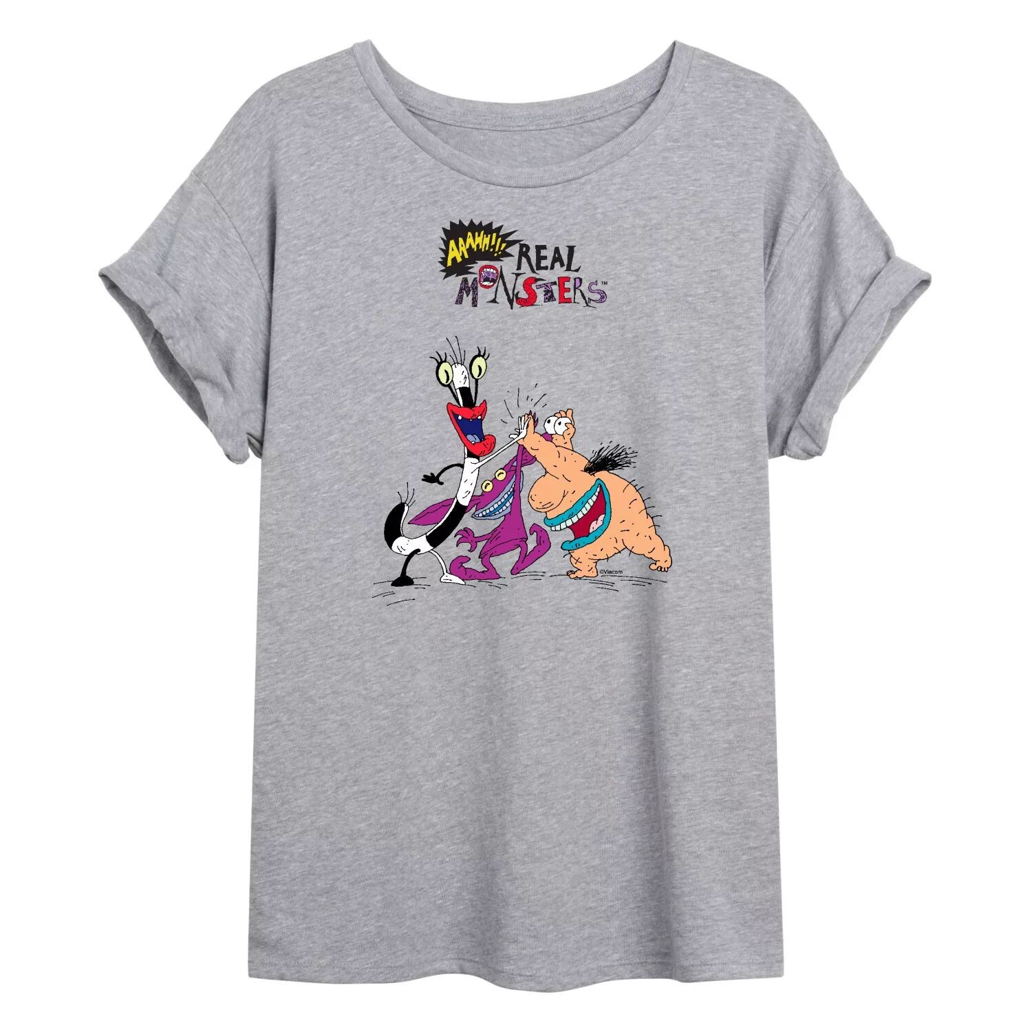 

Юниоры ААААА!!! Огромная футболка с рисунком Real Monsters High Five Licensed Character