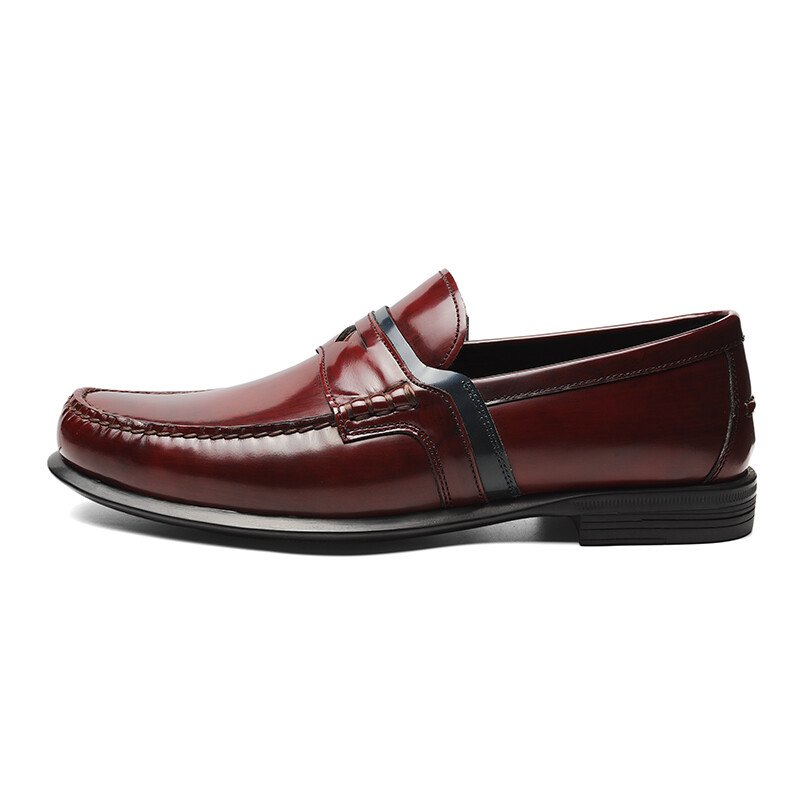 

Туфли Men"s Casual Men Low-Top Burgundy Guoju, цвет Burgundy