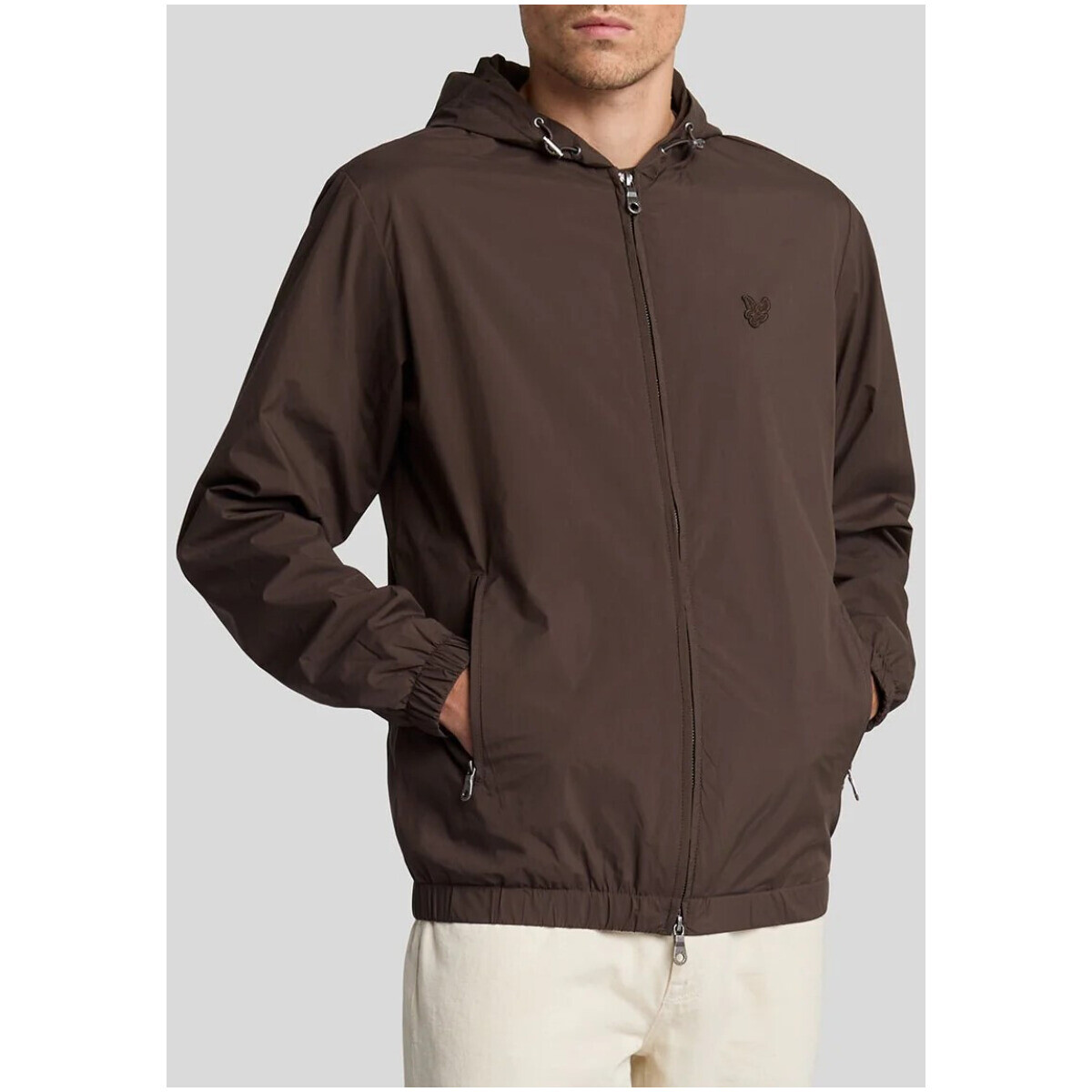 

Куртка Lyle & Scott с капюшоном, коричневый