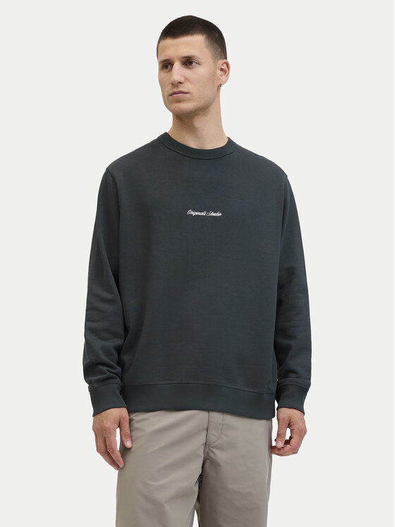 

Свитшот relaxed fit Norrebro 12282893 Jack & Jones, серый