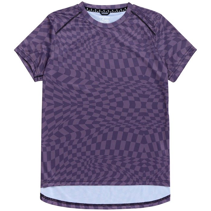 

Джерси Lilium с короткими рукавами - женский Troy Lee Designs, Twisted Checkers Deep Purple