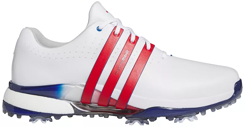

Мужские кроссовки для гольфа Adidas Tour360 24 BOOST, белый/красный/синий
