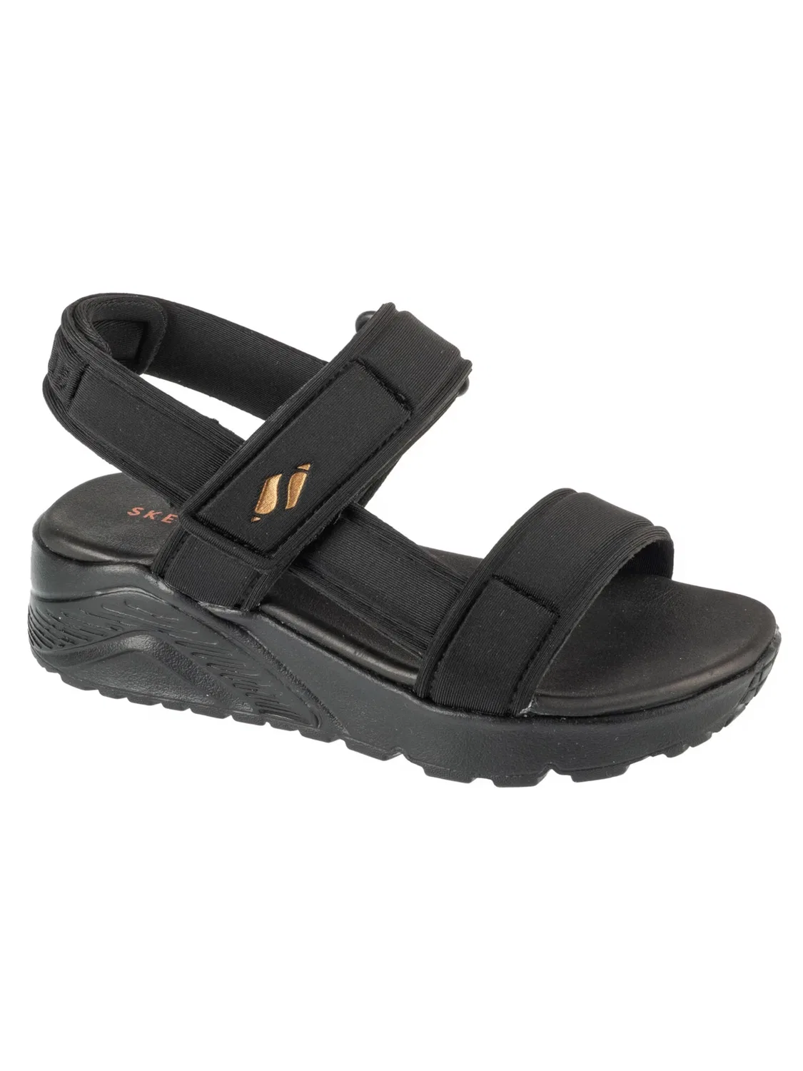 Сандалии SKECHERS Skechers Uno Lite Sandal - Sunny Stand черного цвета