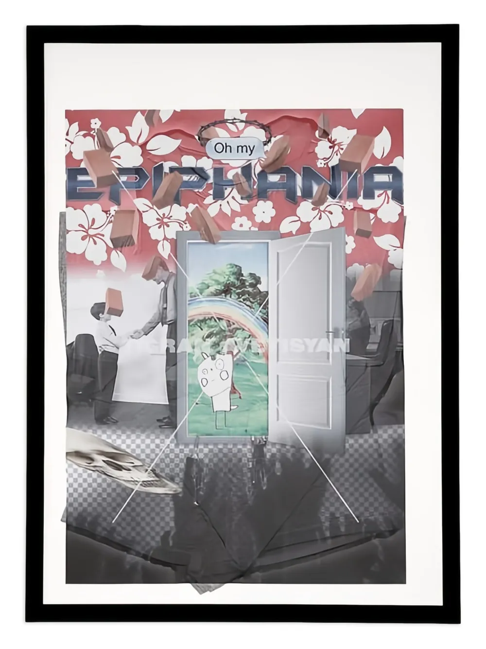 

Футболка framed Tigran Avetisyan, черный