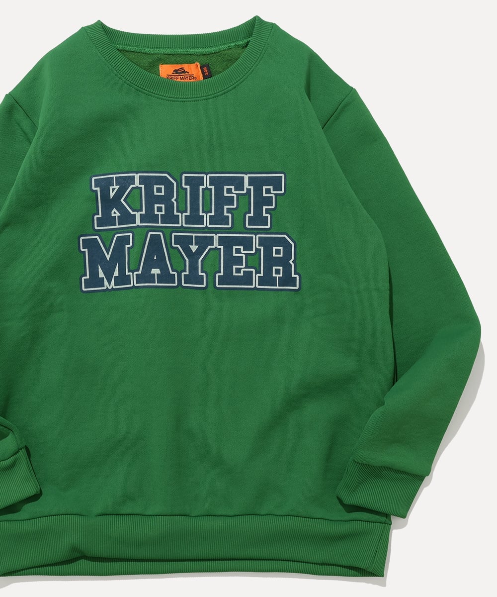 Свитшот Экипаж на флисовой подкладке (КМ) Kriff Mayer, Green