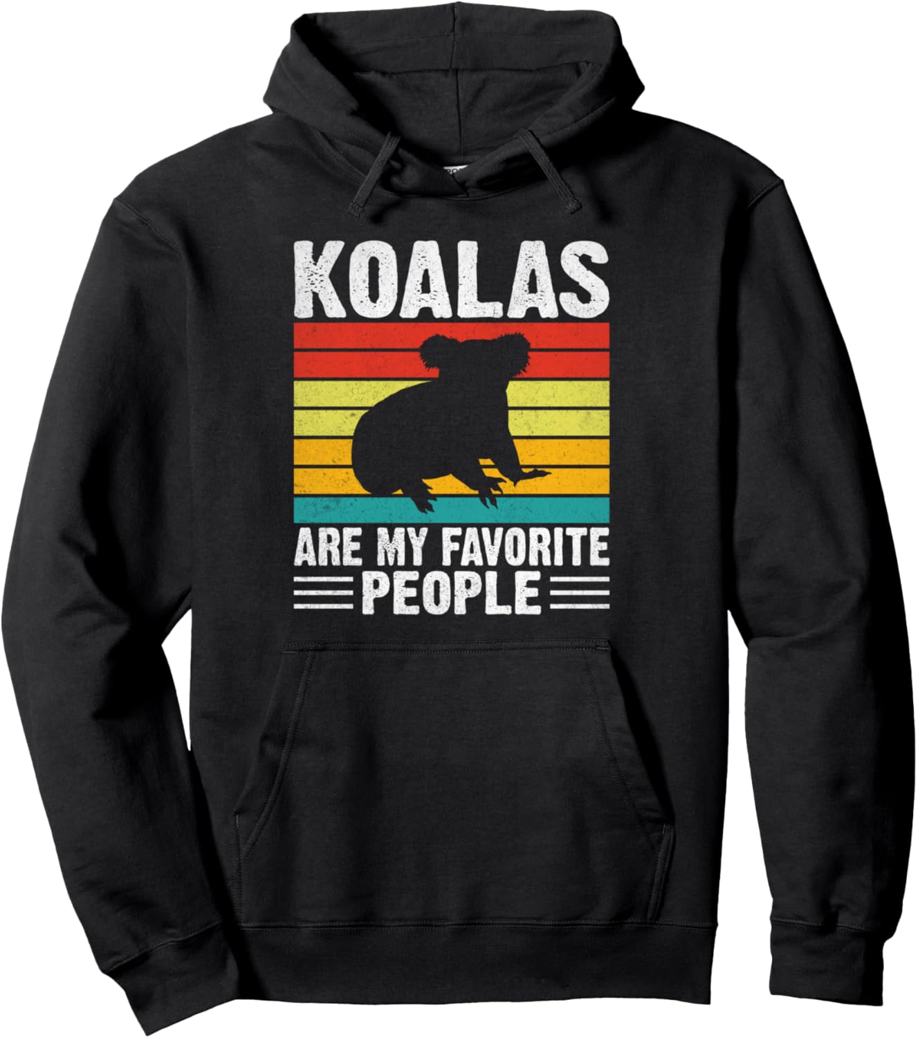 

Коалы - мои самые любимые существа. Толстовка с изображением коалы Koala Gifts, черный