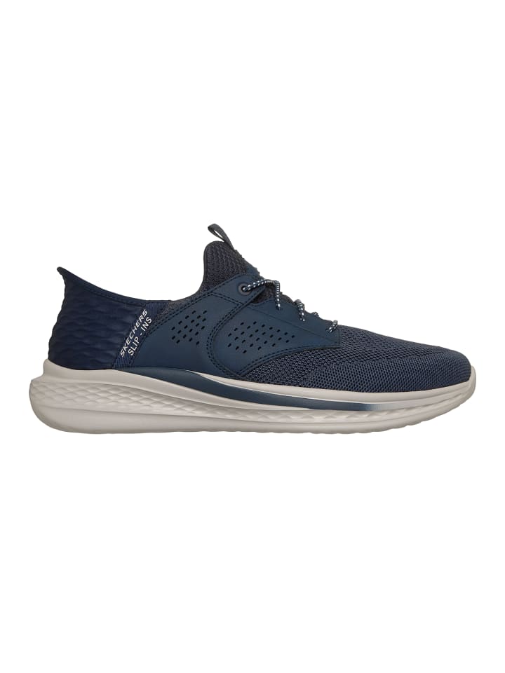 Skechers Низкие кроссовки Slade - Caster синего цвета — фото 4