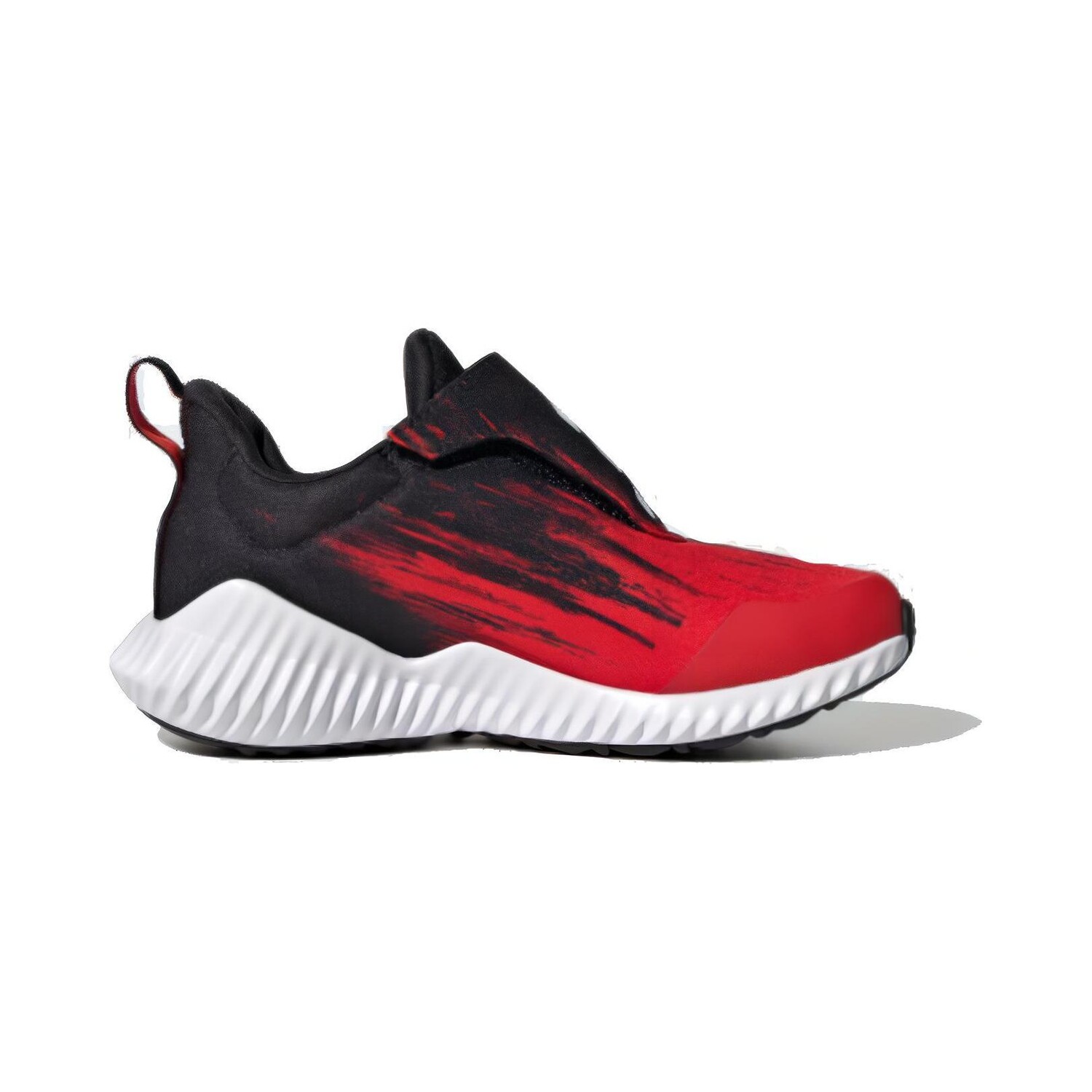 Кроссовки adidas Fortarun Kids Lifestyle Shoes PS Low-top Black/Red — фото 2