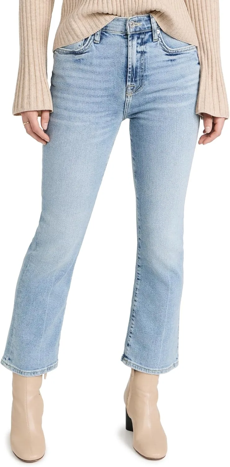 

7 For All Mankind Женские джинсы High-Waisted Slim Kick Fit в цвете Must