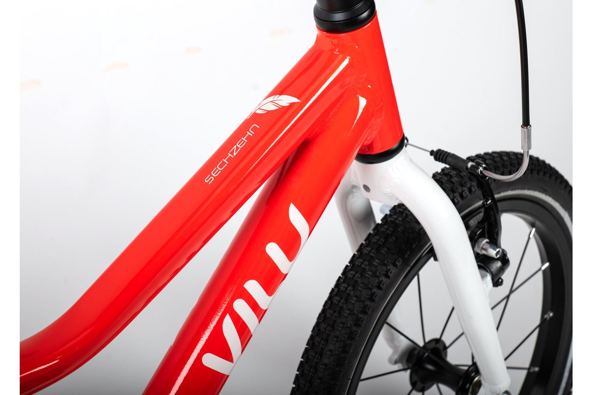 Детский велосипед Vilu SECHZEHN - 16 дюймов - Diamant - 2024, цвет Rot|red/white — фото 3