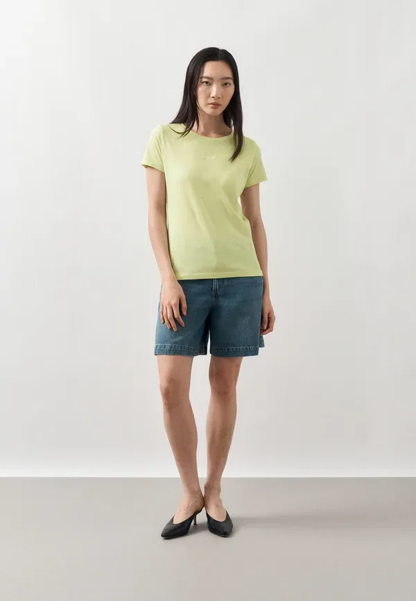 Футболка C_Elove_Embro basic t-shirt Boss, ярко-зеленый — фото 2
