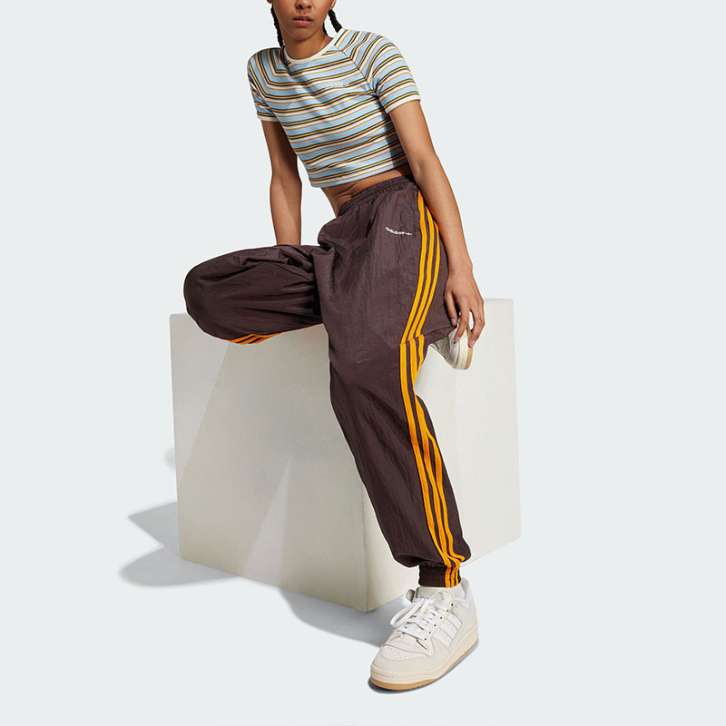 Adidas 80's Track Pants Adidas Originals, Темно-серый коричневый — фото 3