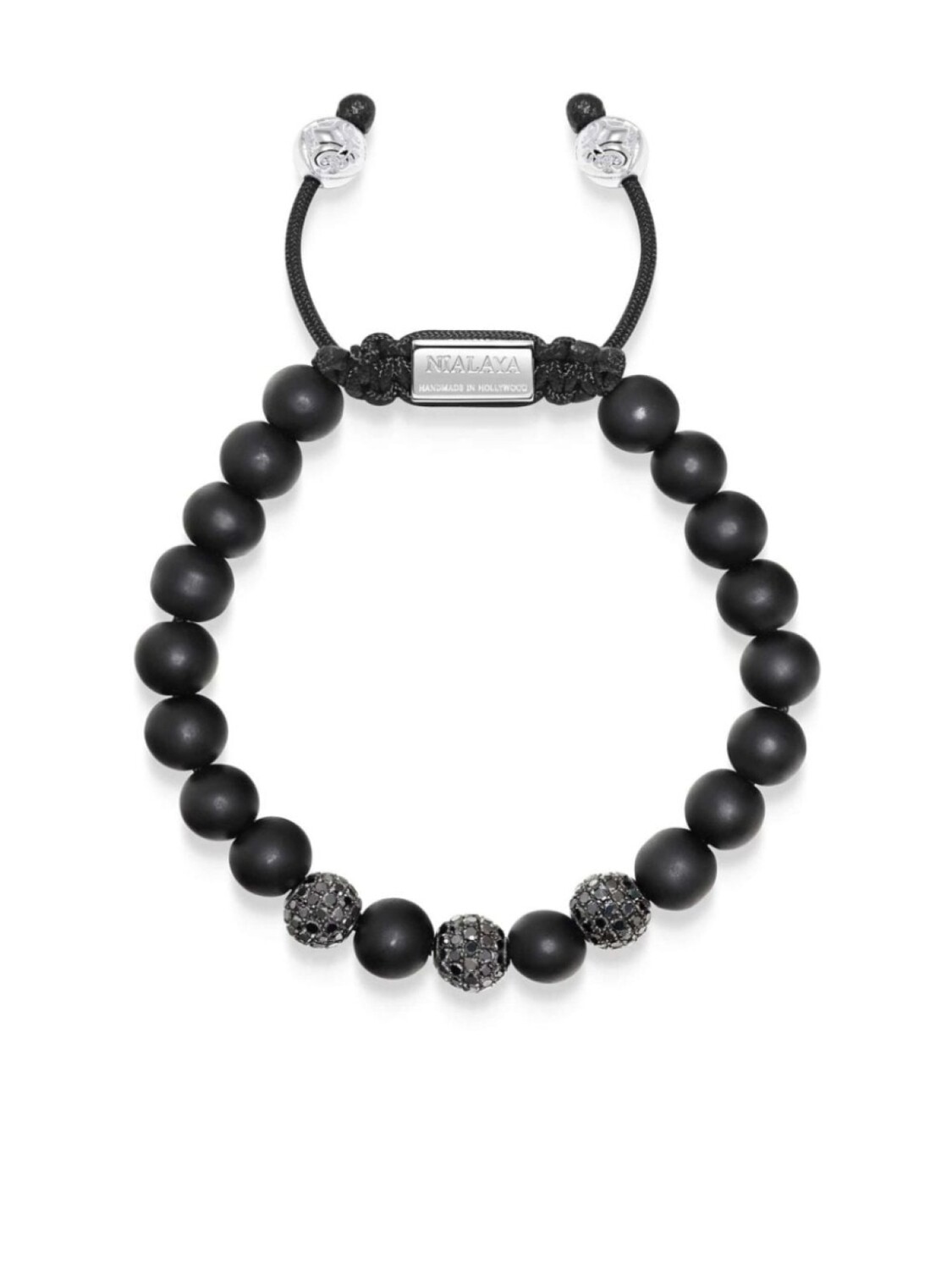 

Браслет из бисера Nialaya Jewelry, черный