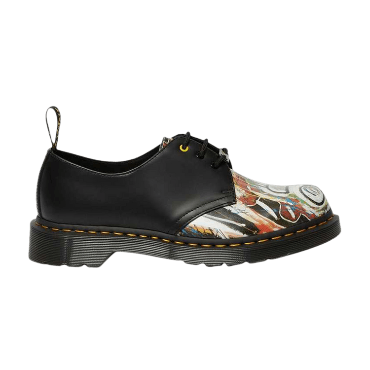

Ботинки Dr. Martens Jean-Michel Basquiat x 1461 Smooth 'Dustheads Backhand', черный